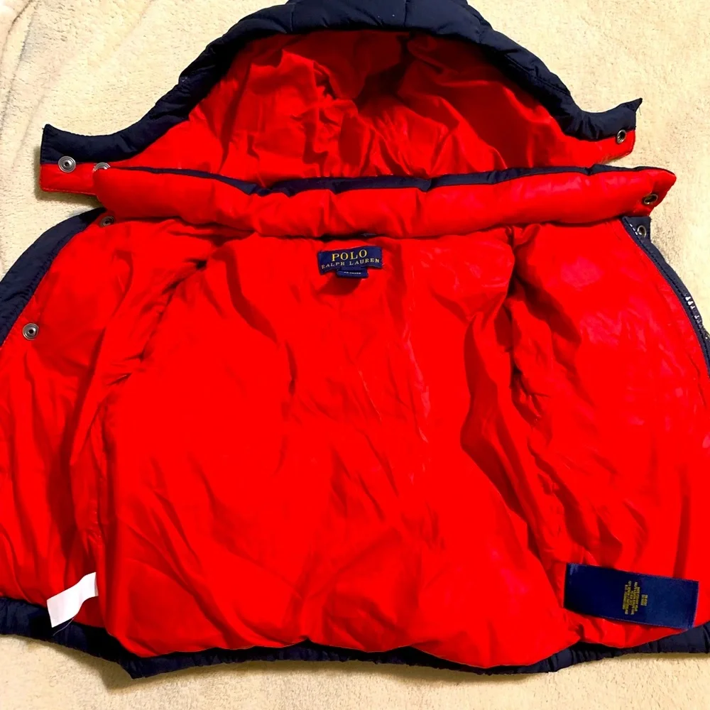 Ralph Lauren polo puffer coat - Picture 1 of 3